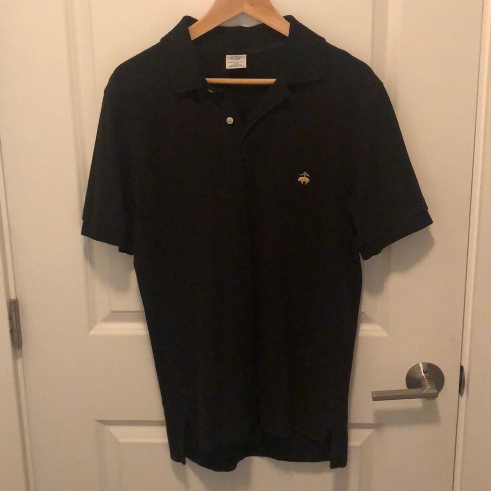 Black Brooks Brothers Polo